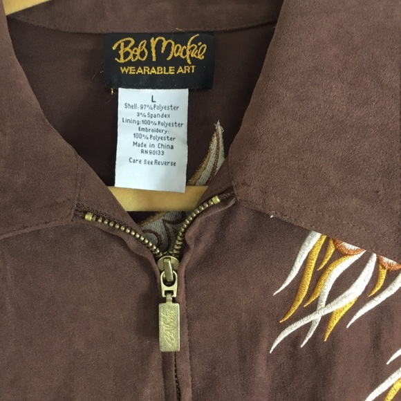 Bob Mackie Wearable Art Firebird Embroidered - Picture 4 of 7